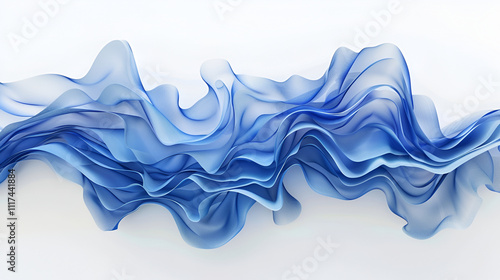 Swirls of marble or the ripples of agate Liquid marble texture Fluid art,abstract blue watercolor background, computer generated illustration, 