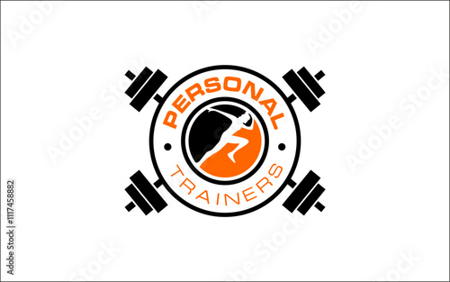 Illustration graphic vector of personal trainer logo design template