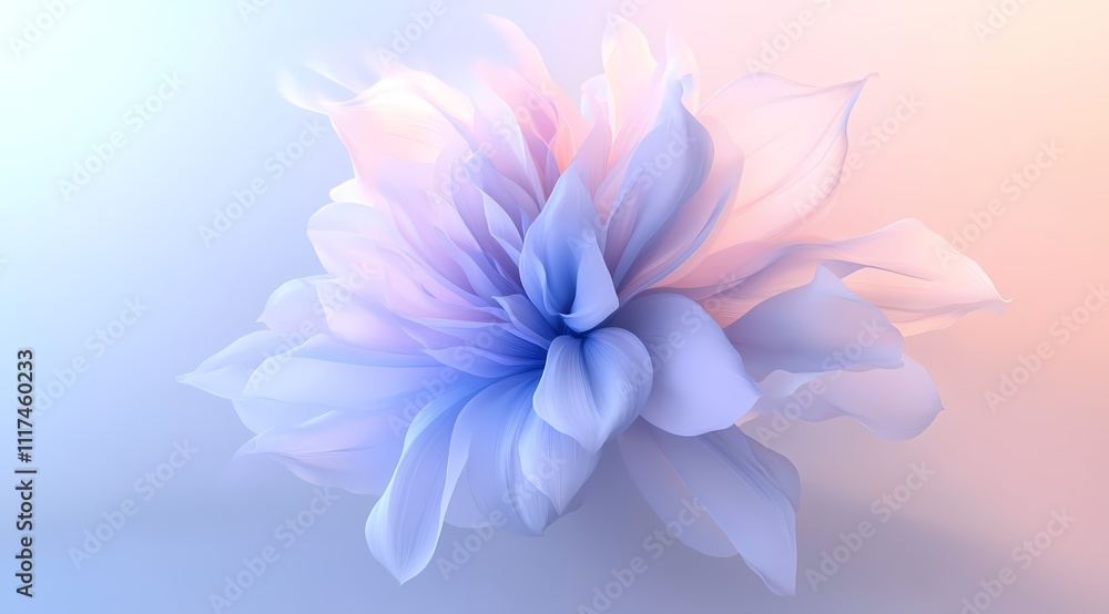 Fototapeta premium Silk like flowers