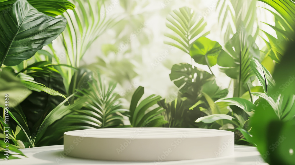 Summer mockup background for product presentation. Yellow ceramic tile podium with plant shadow. Clipping path included. 3d rendering illustration. Summer mockup background for product presentation. Yellow ceramic tile podium with plant shadow. Clipping path included. 3d rendering illustration.