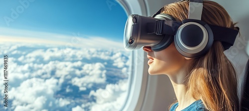 Futuristic virtual reality travel experiences powered AI where travelers can explore destinations in immersive detail before booking enhancing decisionmaking and satisfaction
