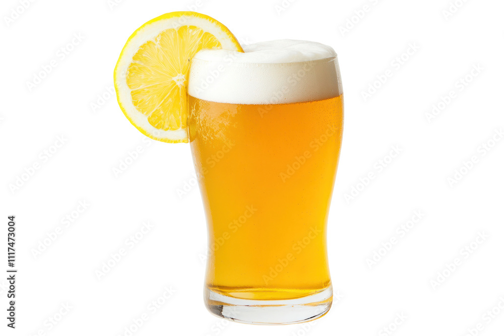 A refreshing glass of wheat beer with a cloudy appearance, topped with a thick, frothy white head. The glass is adorned with a slice of lemon on the rim, creating a vibrant and inviting look. A refreshing glass of wheat beer with a cloudy appearance, topped with a thick, frothy white head. The glass is adorned with a slice of lemon on the rim, creating a vibrant and inviting look.