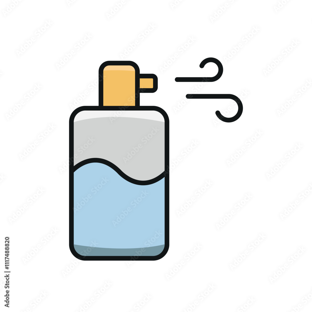 Air freshener icon features clean lines and elegance, enhancing any digital concept. Air freshener icon features clean lines and elegance, enhancing any digital concept.