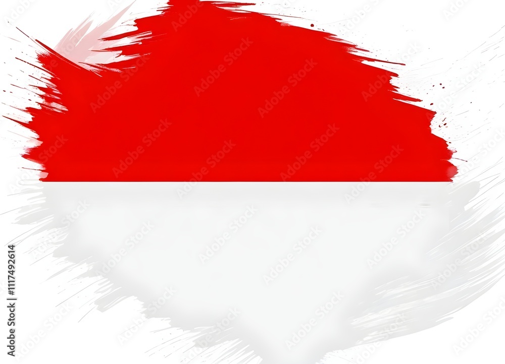 heart-shaped balloons with the Indonesian flag design , floating against a plain white background heart-shaped balloons with the Indonesian flag design , floating against a plain white background