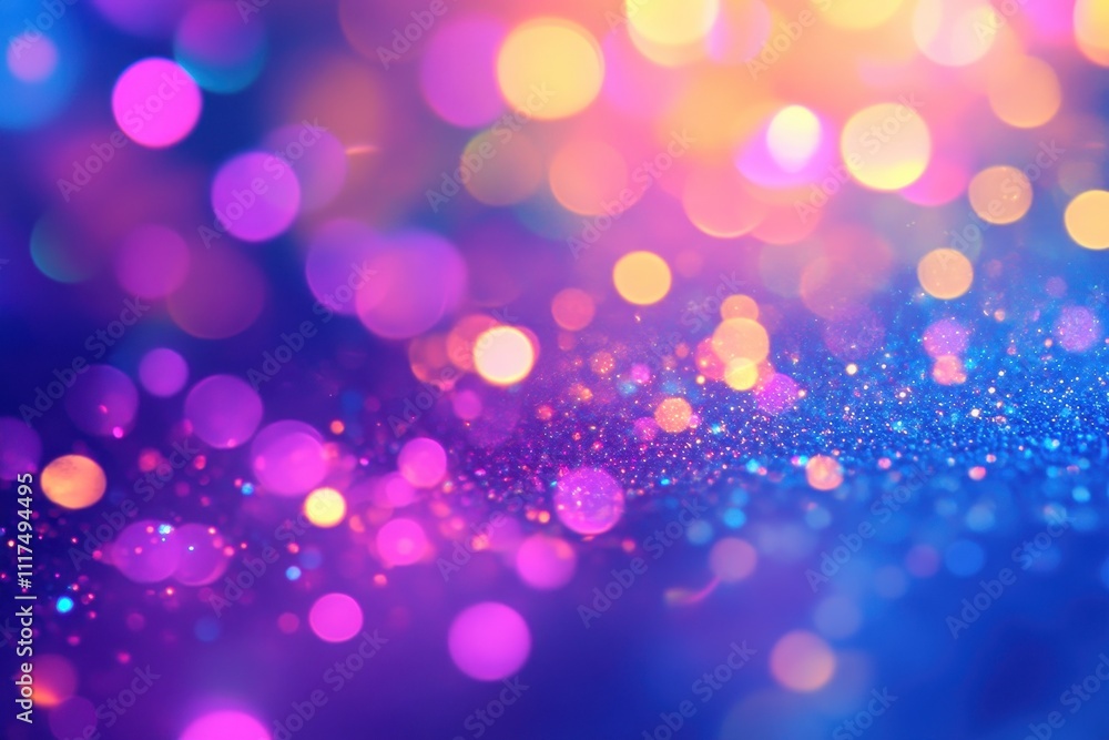 A vibrant, colorful bokeh background with sparkling lights in various hues. A vibrant, colorful bokeh background with sparkling lights in various hues.