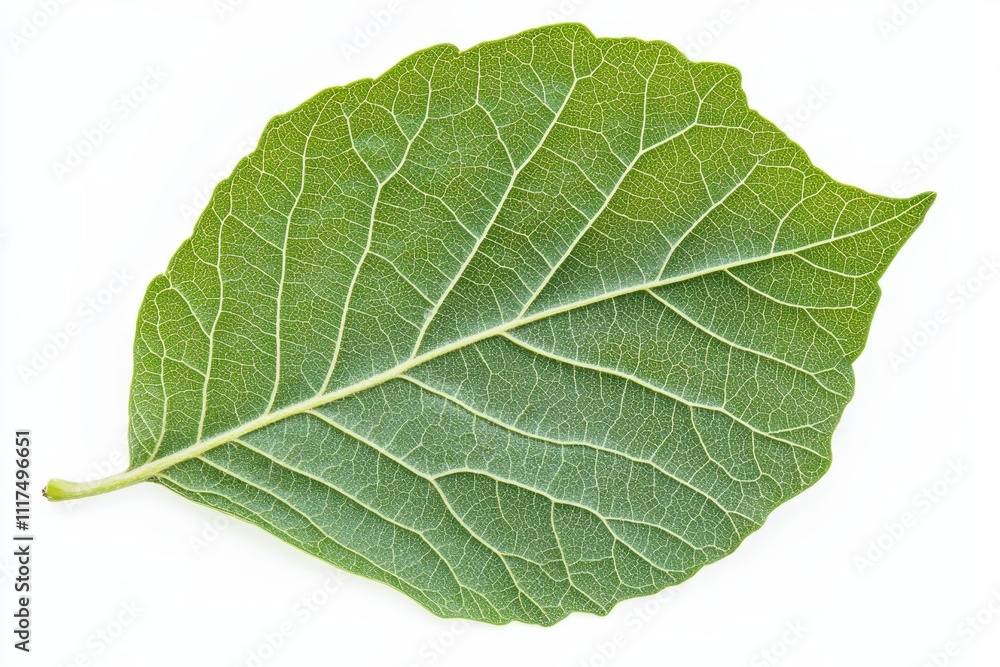 A close-up view of a green leaf showcasing its intricate vein patterns. A close-up view of a green leaf showcasing its intricate vein patterns.