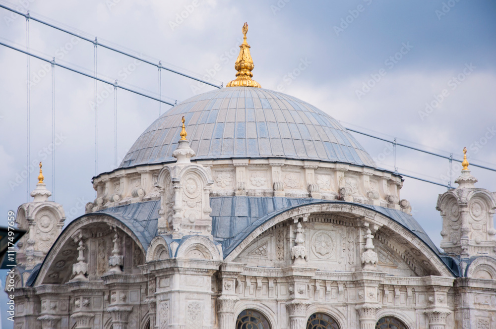 Ortakoy Mosque (Grand Mecidiye Mosque) in Istanbul, Turkey Ortakoy Mosque (Grand Mecidiye Mosque) in Istanbul, Turkey