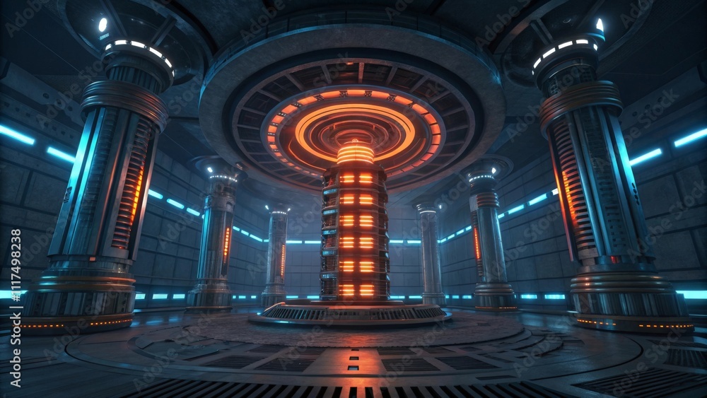 Obraz premium technology background