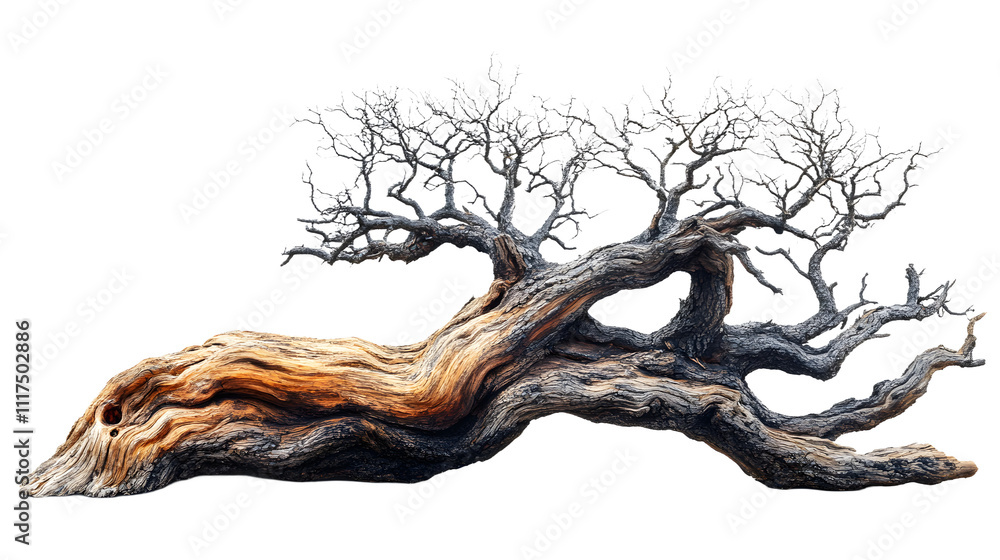 A beautiful dead tree with intricate branches, isolated on a transparent background. The tree’s bare and twisted limbs stand out, creating a dramatic and artistic silhouette, ideal for various design A beautiful dead tree with intricate branches, isolated on a transparent background. The tree’s bare and twisted limbs stand out, creating a dramatic and artistic silhouette, ideal for various design