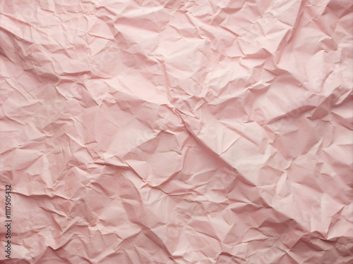 Wallpaper Mural A textured surface of crumpled pink paper reveals subtle shadows and highlights, perfect for enhancing art projects or adding depth to design works Torontodigital.ca