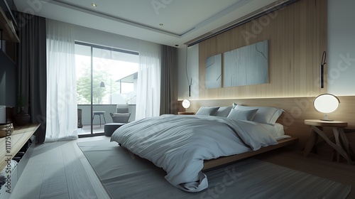 decent bedroom interior