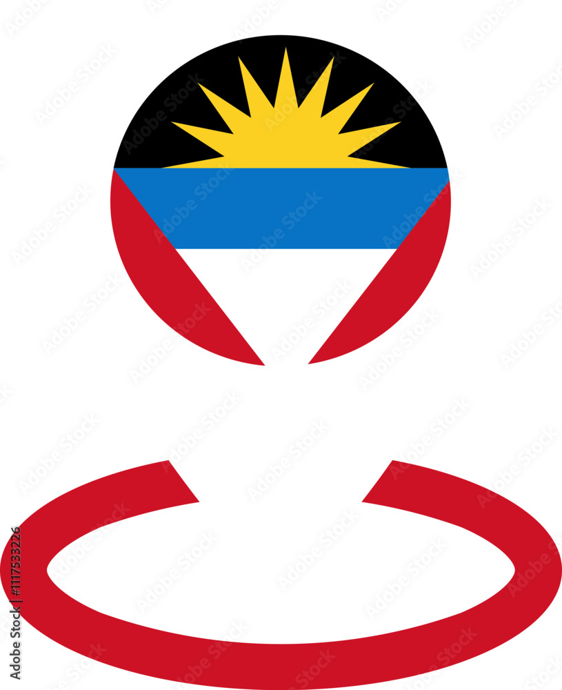 Location Icon of Antigua and Barbuda Flag Location Icon of Antigua and Barbuda Flag
