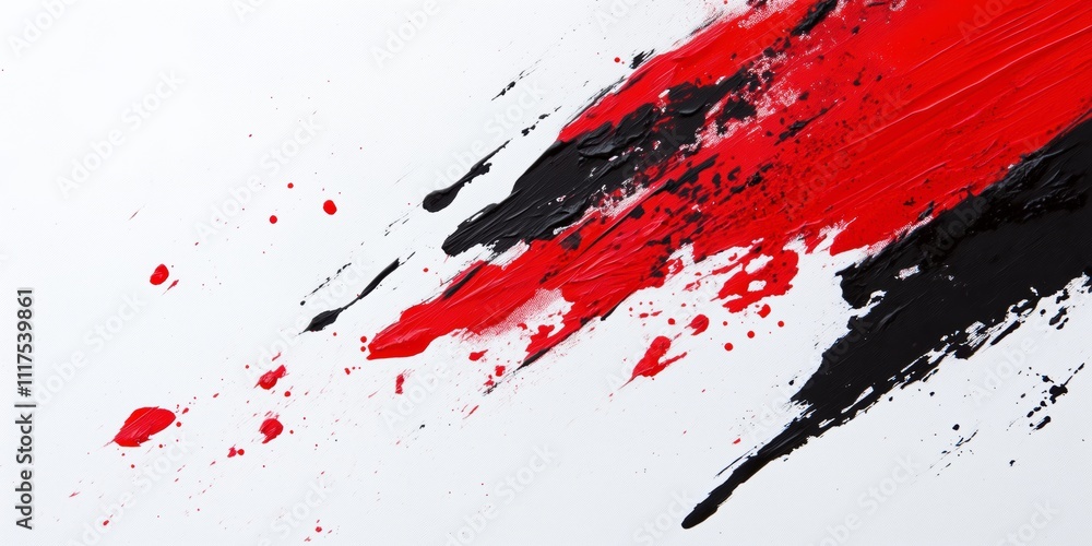 Abstract Art in Red and Black for Creative Inspiration Abstract Art in Red and Black for Creative Inspiration