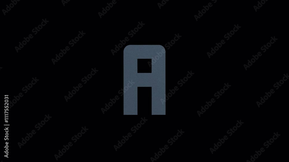 Scroll Letter A. Rolling Letter. Transparent Background. Alpha Channel Scroll Letter A. Rolling Letter. Transparent Background. Alpha Channel