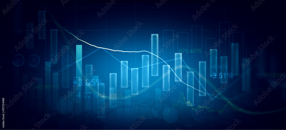 Analysis finance grow graph and market investment. Financial business plan,earnings,sale and strategy. Stock market chart, exchange financial growth diagram Analysis finance grow graph and market investment. Financial business plan,earnings,sale and strategy. Stock market chart, exchange financial growth diagram
