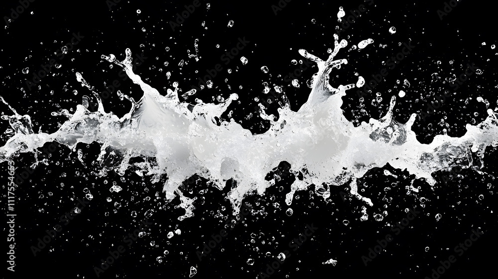water forms against a deep black background, blending abstract splashes, ripples, mist, and dynamic droplets. water forms against a deep black background, blending abstract splashes, ripples, mist, and dynamic droplets.