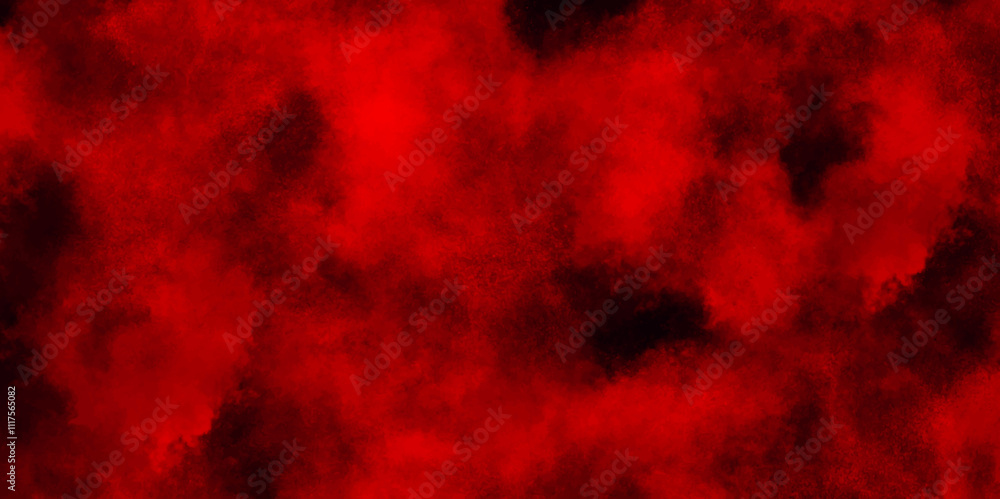 Red Smoke Like Cloud Wave Effect On Black, seamless red watercolor artist Mural wallpaper texture with stains, grainy and grunge red watercolor vector art background, Modern abstract red texture. Red Smoke Like Cloud Wave Effect On Black, seamless red watercolor artist Mural wallpaper texture with stains, grainy and grunge red watercolor vector art background, Modern abstract red texture.