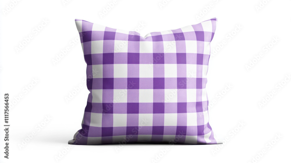 decorative pillow featuring lavender plaid pattern, perfect for adding touch of color and style to any living space. This soft cushion enhances comfort and aesthetics decorative pillow featuring lavender plaid pattern, perfect for adding touch of color and style to any living space. This soft cushion enhances comfort and aesthetics