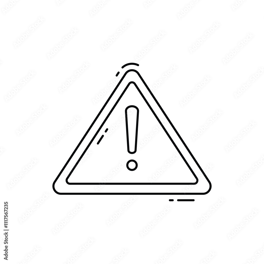 Danger vector icon Danger vector icon