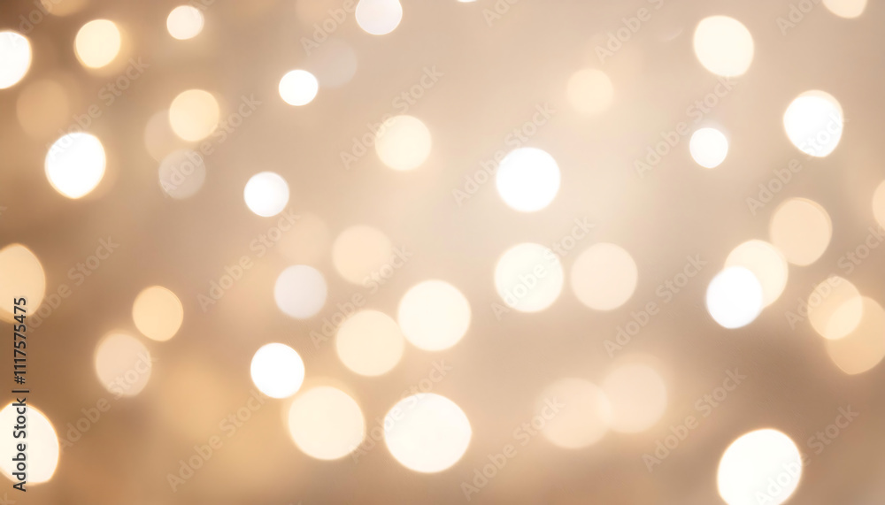 Abstract Cream Background with Warm Bokeh Light Effect and Soft Glow Abstract Cream Background with Warm Bokeh Light Effect and Soft Glow