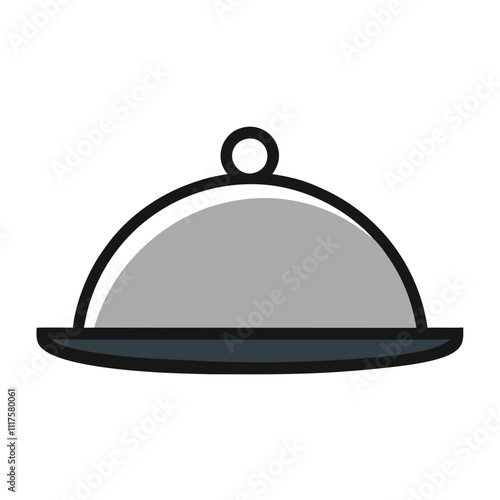 restaurant cloche icon