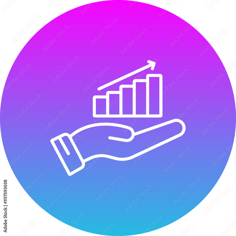 Naklejka premium Investment Icon