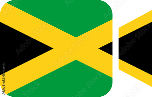 Jamaica flag on Video Call