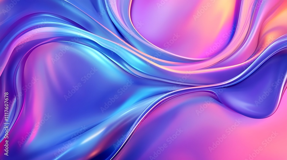 Minimalistic Abstract 3D Background with Bold Lines and Soft Curves Minimalistic Abstract 3D Background with Bold Lines and Soft Curves