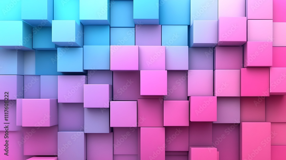 Minimalistic Abstract 3D Background with Bold Lines and Soft Curves Minimalistic Abstract 3D Background with Bold Lines and Soft Curves