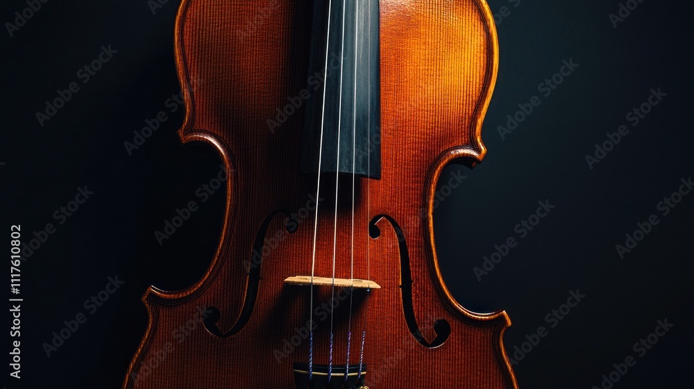 Close-up of a Violin Body Close-up of a Violin Body