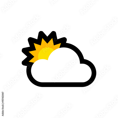 Sun Behind Cloud