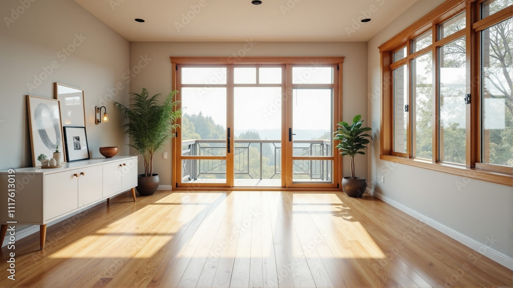 Obraz premium interior modern house