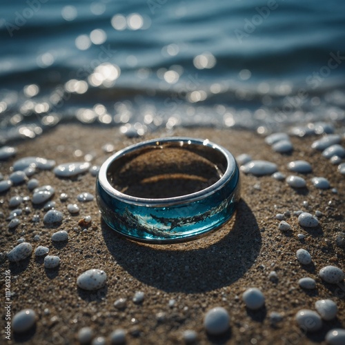 Imagine a wedding ring inspired by the sea.
