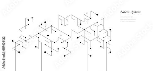 幾何学 抽象 建築 テクノロジー ビジネス 背景