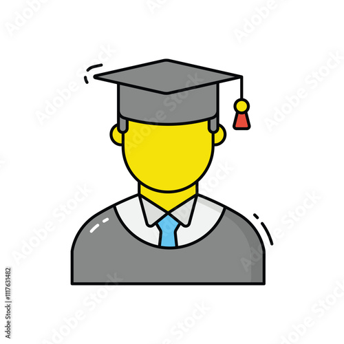 Student vector icon