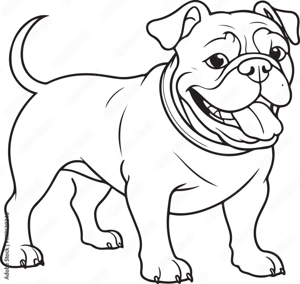 Dog Coloring Page Dog Coloring Page