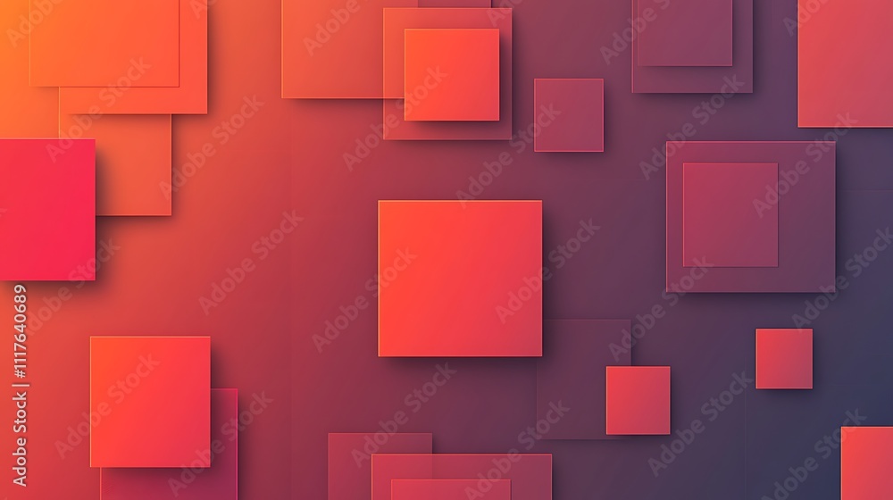 A modern background with squares A modern background with squares