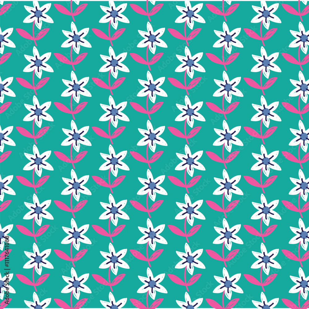 seamless pattern with flowers seamless pattern with flowers