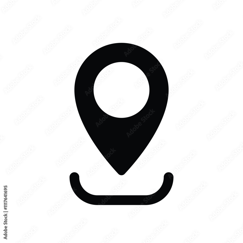 Location Pin icon. Vector stock illustration. Location Pin icon. Vector stock illustration.