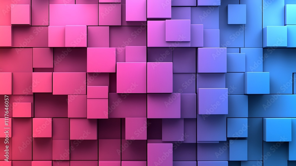 A modern background with squares A modern background with squares