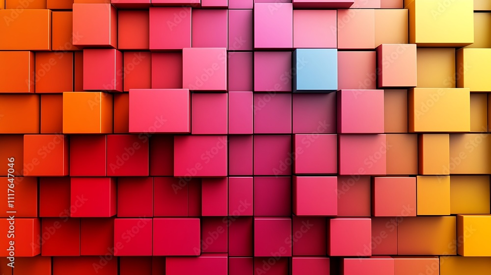 A modern background with squares A modern background with squares