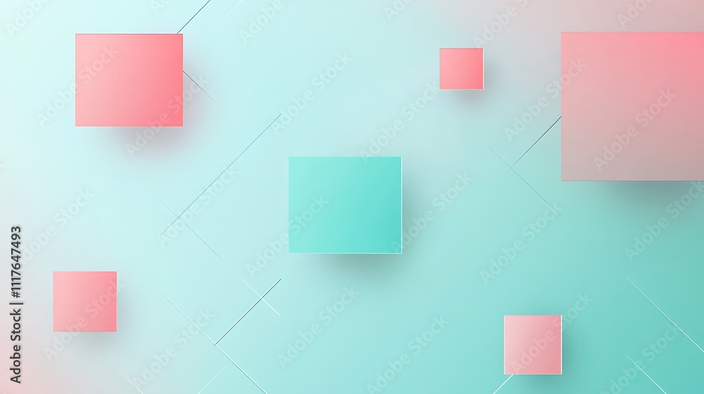 A modern background with squares A modern background with squares