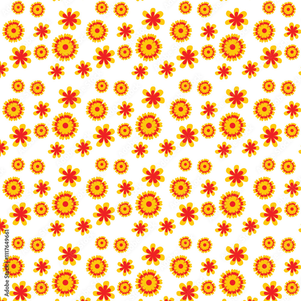 seamless pattern with flowers seamless pattern with flowers