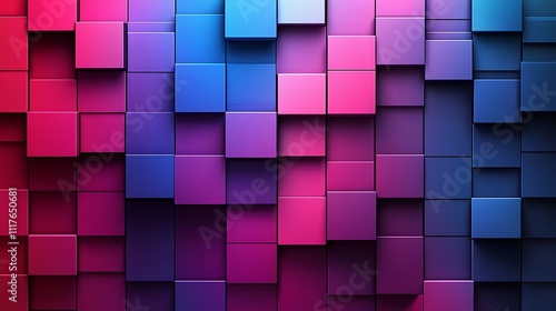 A modern background with squares
