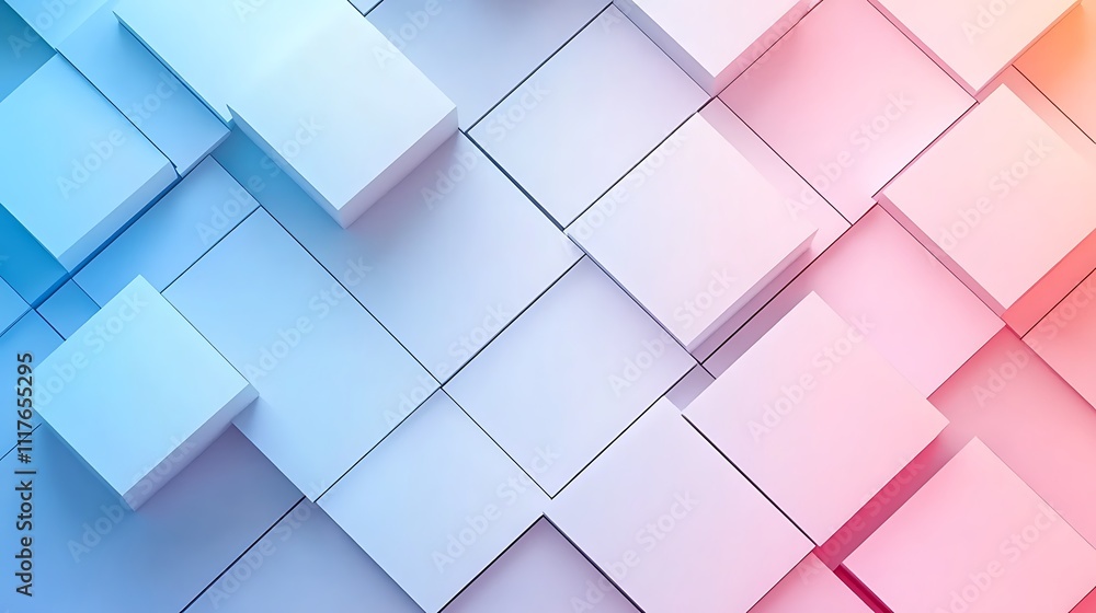 A modern background with squares A modern background with squares