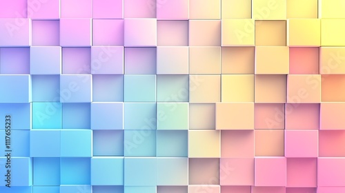 A modern background with squares