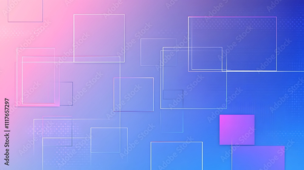 A modern background with squares A modern background with squares