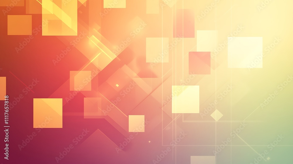A modern background with squares A modern background with squares