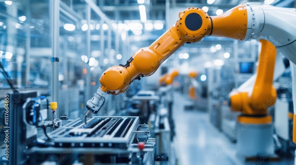 Automated Production Line with Robotic Arm Automated Production Line with Robotic Arm