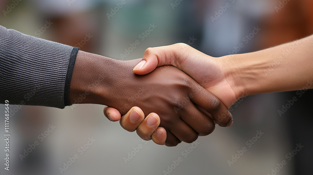 An investor shakes hands with a partner to finalize a new business venture. An investor shakes hands with a partner to finalize a new business venture.
